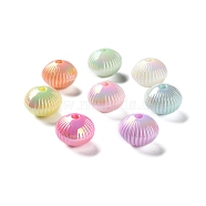 Opaque UV Plating Acrylic Beads, Iridescent, Lantern, Mixed Color, 15x19.5x19.5mm, Hole: 3.5mm(PACR-D288-22)