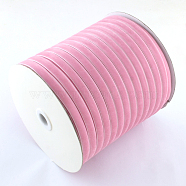 1/8 inch Single Face Velvet Ribbon, Pearl Pink, 1/8 inch(3.2mm), about 200yards/roll(182.88m/roll)(OCOR-R019-3.2mm-036)