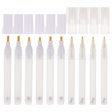 White Plastic Pen, Pencil & Marker Cases