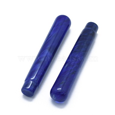 Perles de verre en pierre de pastèque bleu synthétique(X-G-G795-03-02C)-2