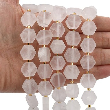 cristal de cuarzo hebras naturales(G-A291-A04-01)-2