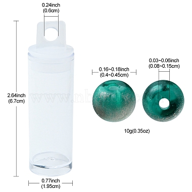 6/0 transparentes perles de rocaille en verre(SEED-YW0002-11B)-4