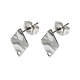 304 Stainless Steel Stud Earring Findings(STAS-L024-003P-05)-1