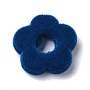 Prussian Blue Flower Resin Beads(RESI-F025-03A)