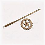 Pine Wood Spindle, Coffee, 90x325mm(TOOL-WH0166-031A)