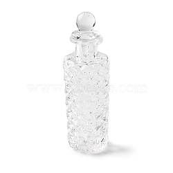 Miniature Glass Bottles
Wishing Bottle, with Lid, Micro Landscape Home Dollhouse Accessories, Pretending Prop Decorations, Clear, 1.45x4.5cm, Hole: 5mm(AJEW-U018-01A)