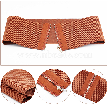 PU Leather Wide Elastic Corset Belts(AJEW-WH0248-16A)-4