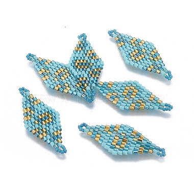 MIYUKI & TOHO Handmade Japanese Seed Beads Links(SEED-E004-M26)-2