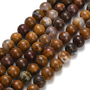 Natural Wealth Stone Beads Strands(G-C289-B01-6mm)-2