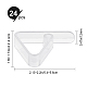 gorgecraft 24piezas clips de plástico antideslizantes para manteles(AJEW-GF0005-45B)-2