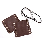 PU Leather Leather Motorcycle Grip Covers, Coffee, 110~663x4.5~115x1mm(AJEW-WH20001-44D)