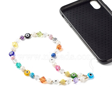 CCB Plastic Beads Mobile Straps(HJEW-JM00566)-2
