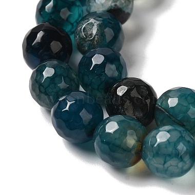 Dyed & Heated Natural Dragon Veins Agate Beads Strands(G-P539-A01-16)-4