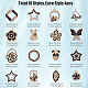 64Pcs 16 Styles Alloy Enamel Pendants(FIND-FH0007-69)-2