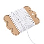 2mm White Waxed Cotton Cord Thread & Cord(YC-AR0001-02A)