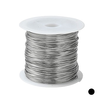 Non-Tarnish 316 Surgical Stainless Steel Wire, for Jewelry Making, Stainless Steel Color, 22 Gauge, 0.6mm, about 59.05 Feet(18m)/roll