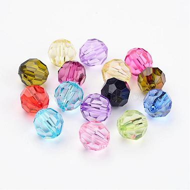 Mixed Transparent Acrylic Beads(X-PL505Y)-2