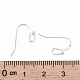 925 Sterling Silver Earring Hooks(STER-I014-10S)-3