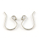 Tarnish Resistant 201 Stainless Steel Earring Hooks(STAS-R063-33)-1