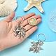 2Pcs Alloy Keychains(KEYC-YW00235)-5