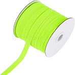 Cotton Twill Tape Ribbons, Herringbone Ribbons, for Sewing Craft, Green Yellow, 3/8 inch(10mm)x0.84mm, about 80yards/roll(73.15m/roll)(OCOR-WH0058-35O)