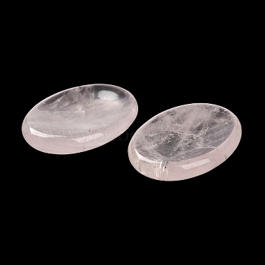 натуральный розовый кварц овальный камень для беспокойства(G-R487-01C)-4
