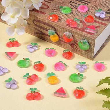 70Pcs 7 Style Transparent Resin Cabochons(CRES-SZ0001-19)-3