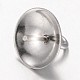 304 tasse en acier inoxydable perle peg bails pin pendentifs(X-STAS-L143-01)-3