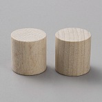 Wood Craft Supplies, Cloumn, PapayaWhip, 1.95~2x1.9cm(WOOD-WH0034-47)