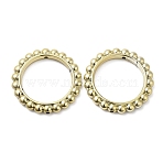 Acrylic Beads Frame, Ring, Golden, 43x5.5mm, Hole: 2.2mm(PACR-C002-06G)
