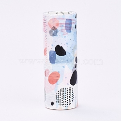 DIY Scrapbook Decorative Adhesive Tapes, with Spool, Colorful, 100mm, about 5m/roll(DIY-I017-02B)