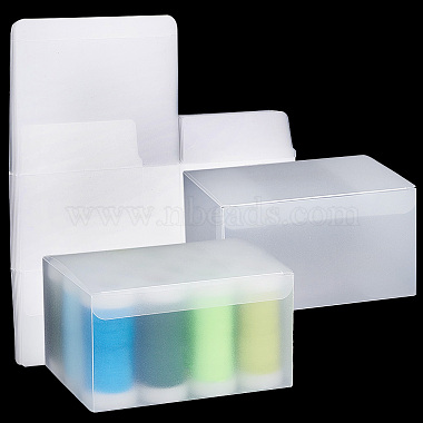 White Rectangle Plastic Gift Boxes
