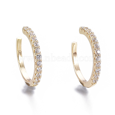 Clear Cubic Zirconia Earrings