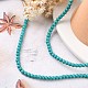 Synthetic Turquoise Beads Strands(TURQ-G106-6mm-02E)-6