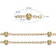 Brass Flat Oval Cable Chains(CHC018Y-G)-6