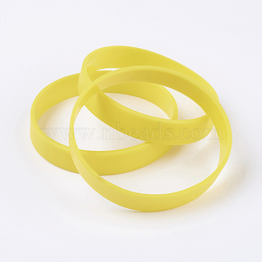Yellow Silicone Bracelets