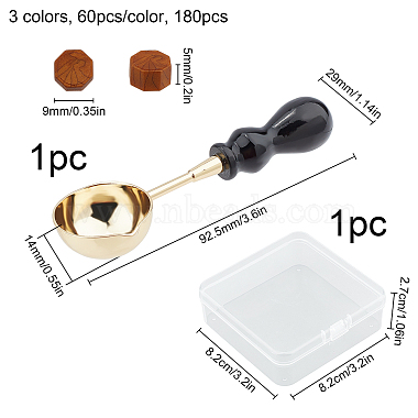 CRASPIRE DIY Wax Seal Stamp Kits(DIY-CP0003-86)-3