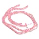 Spray Painted Crackle Glass Beads Strands(CCG-Q002-4mm-03)-4