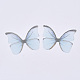 Two Tone Polyester Fabric Wings Crafts Decoration(X-FIND-S322-012C-01)-2