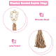 Wooden Beaded Napkin Rings(AJEW-FH00006)-4