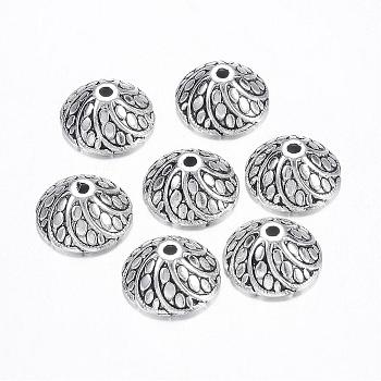 Tibetan Style Bead Cones, Antique Silver, Lead Free and Cadmium Free, 11x5mm, Hole: 1mm