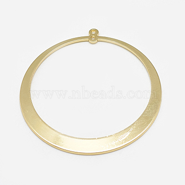 Real Gold Plated Ring Brass Links