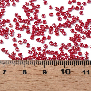 11/0 Czech Opaque Glass Seed Beads(SEED-N004-003B-19)-6