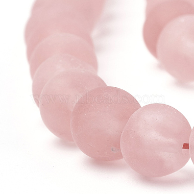 Cherry Quartz Glass Beads Strands(X-G-T106-272)-2