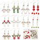 DIY Christmas Fairy Earring Making Kit(DIY-SC0022-83)-1