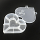 Des conteneurs de stockage de perles coeur en plastique(X-CON-Q023-16)-2