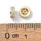 Brass Micro Pave Cubic Zirconia Beads(KK-A194-14G)-3