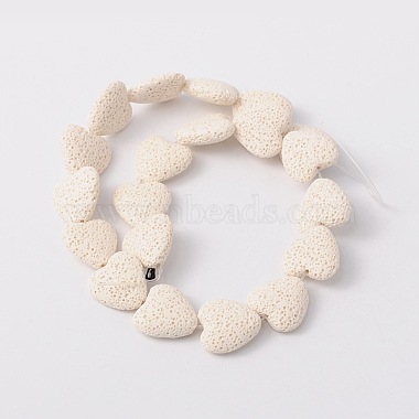 Synthetic Lava Rock Bead Strands(G-N0114-11)-2
