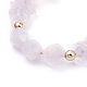 Bracelets de perles de pierres précieuses naturelles(BJEW-JB05181)-3