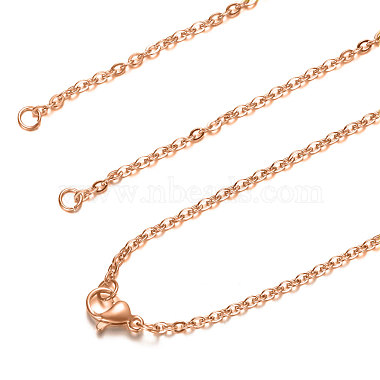 1.5mm 304 Stainless Steel Necklaces
